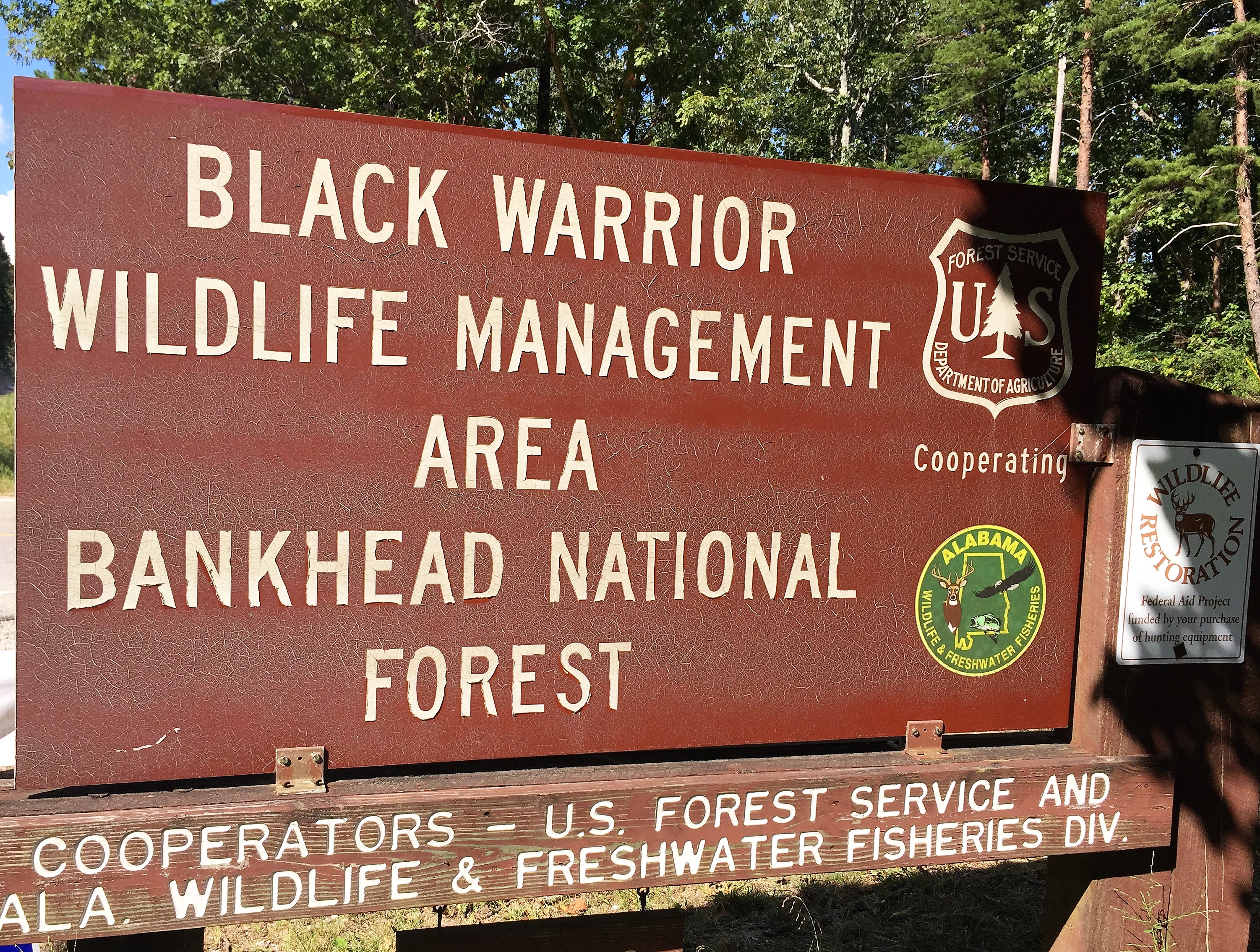 Black Warrior Wildlife Management Area Muscle Shoals National